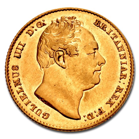 1836 Great Britain Gold Sovereign William IV AU-55 NGC 1836 Great Britain Gold Sovereign William IV AU-55 NGC